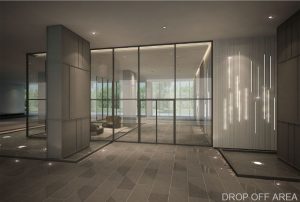 Drop off area