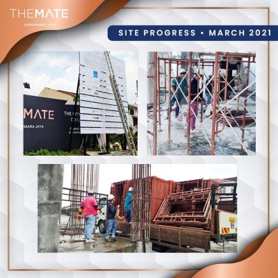 The Mate's construction progress as of Mar-2021