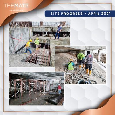 The Mate's construction progress as of Apr-2021