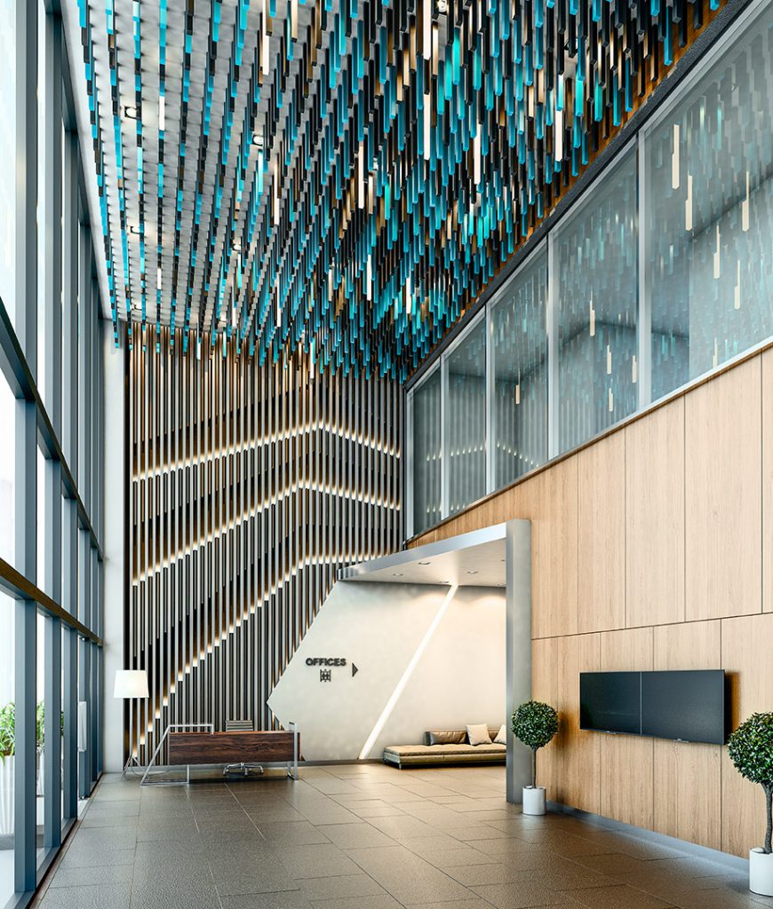 A grand design impressive lobby